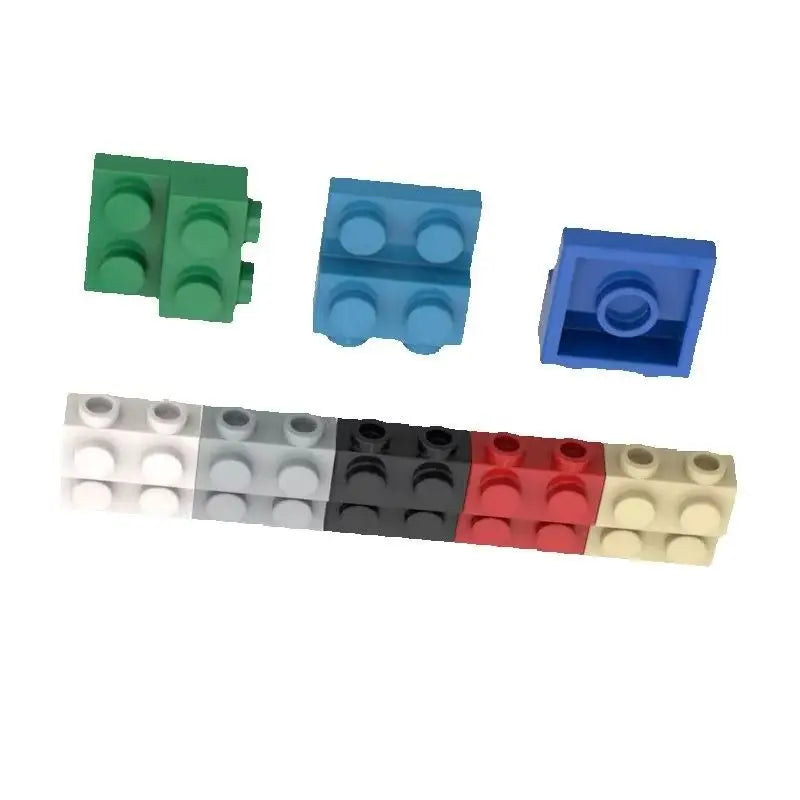 10PCS 2x2 Side-Stud Bracket Plates