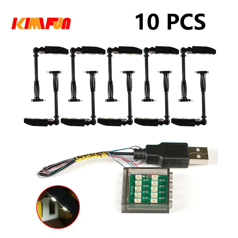 10PCS RGB LED Brick Lights (USB) – view 32