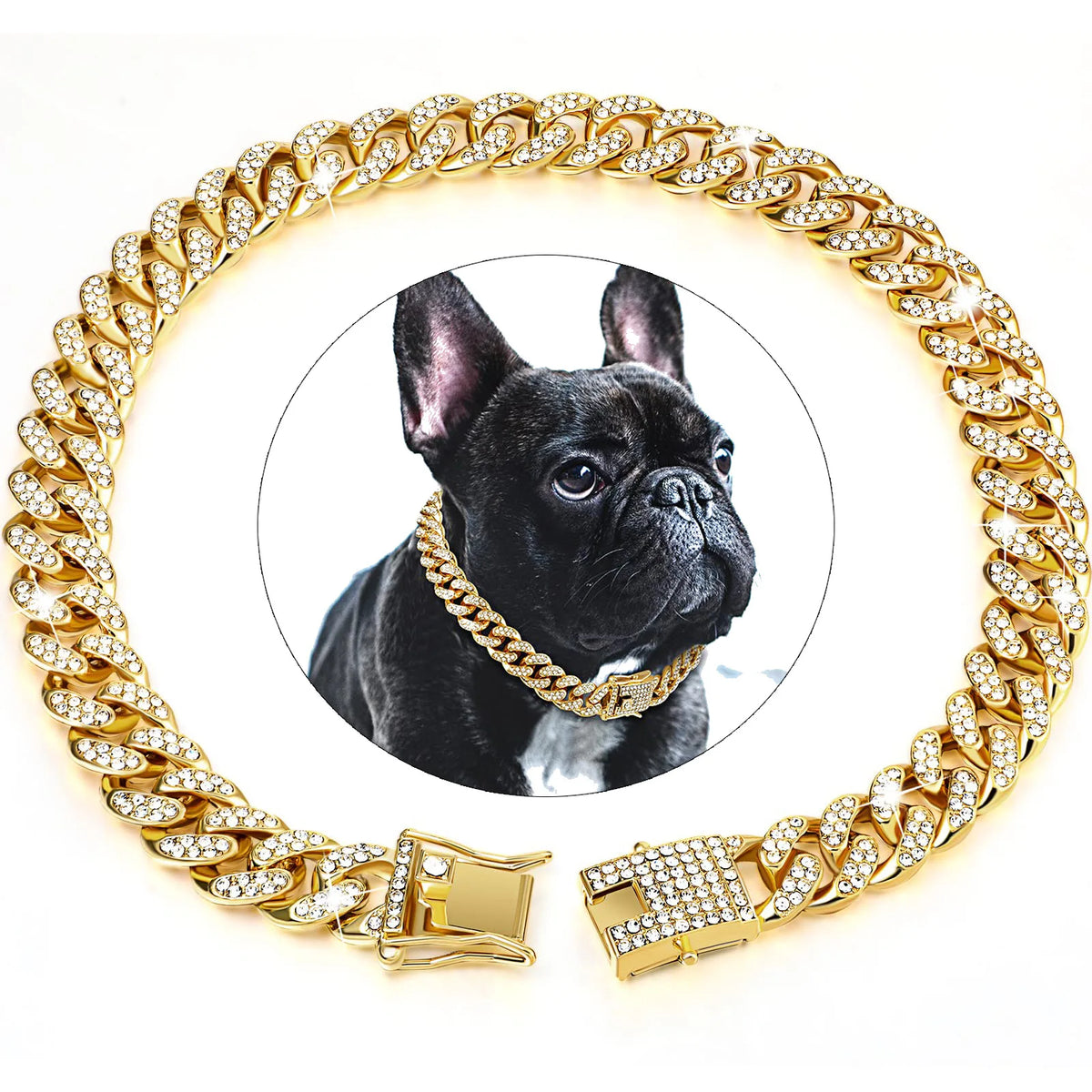 Cuban Link Dog Collar – view 7
