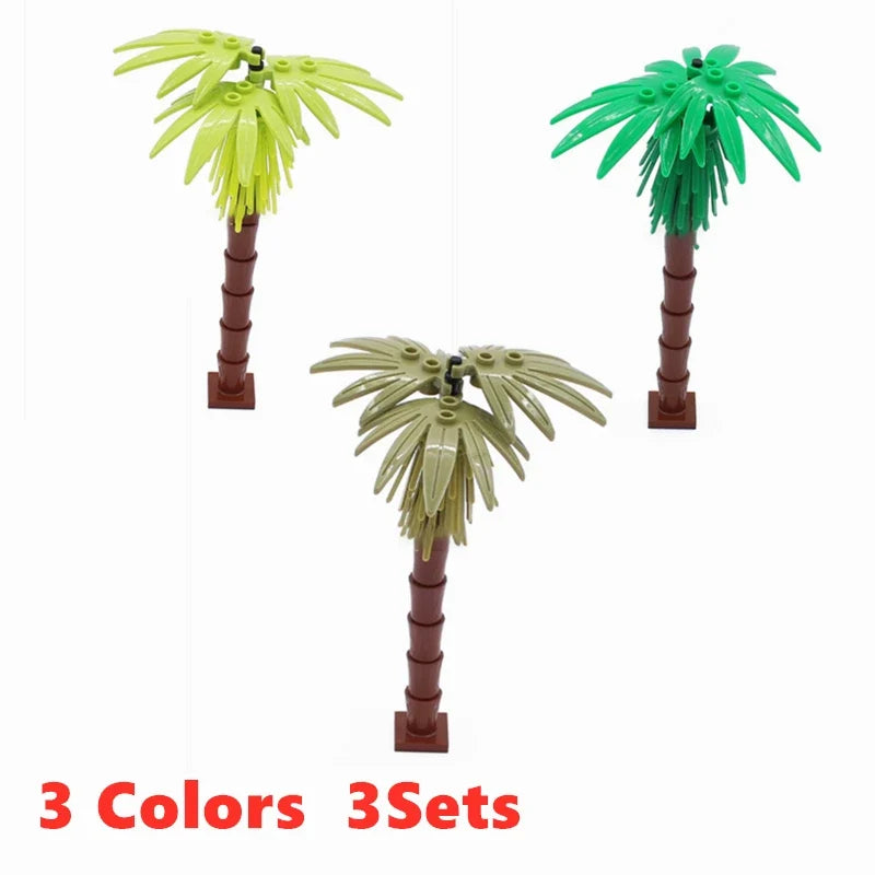 Brick Coconut Palm & Jungle Trees – view 8