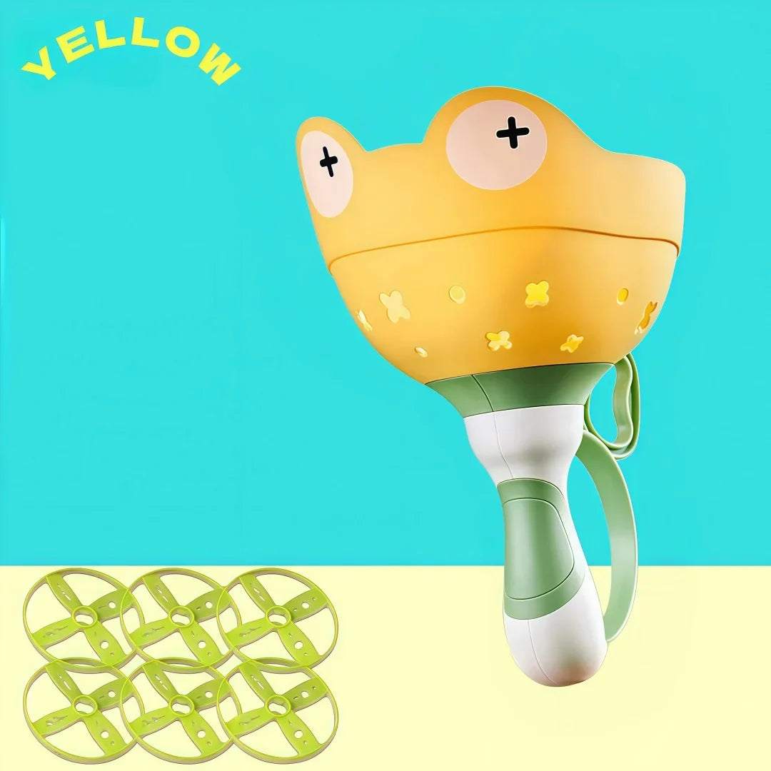 Pull String UFO Flying Disc Launcher – view 10