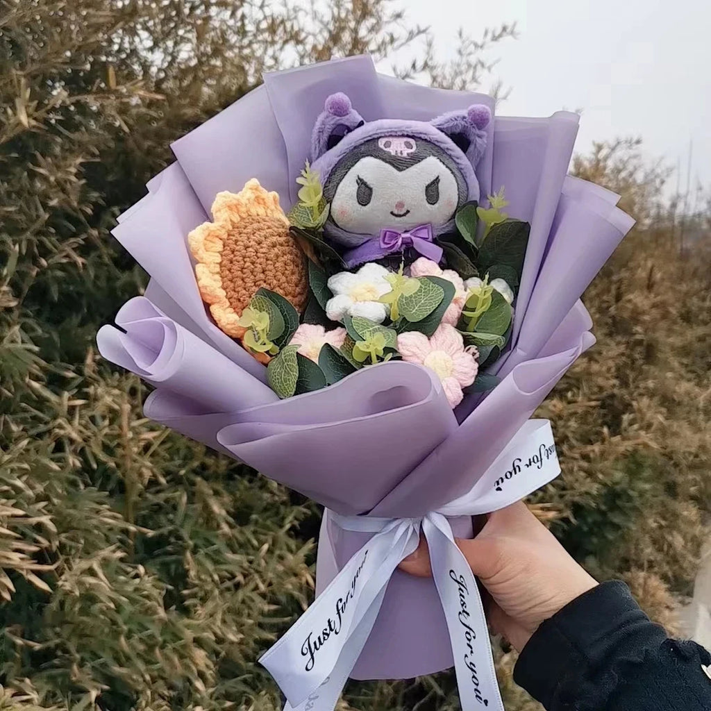 Cartoon Cat Plush Rose Bouquet – view 21