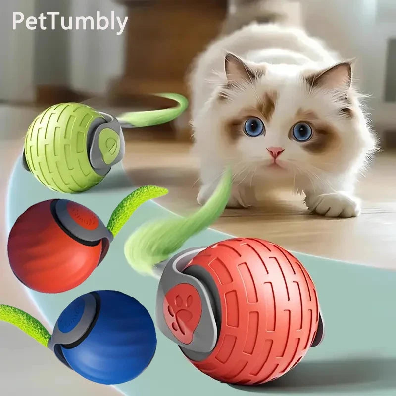 Smart Interactive Rolling Cat Ball Toy