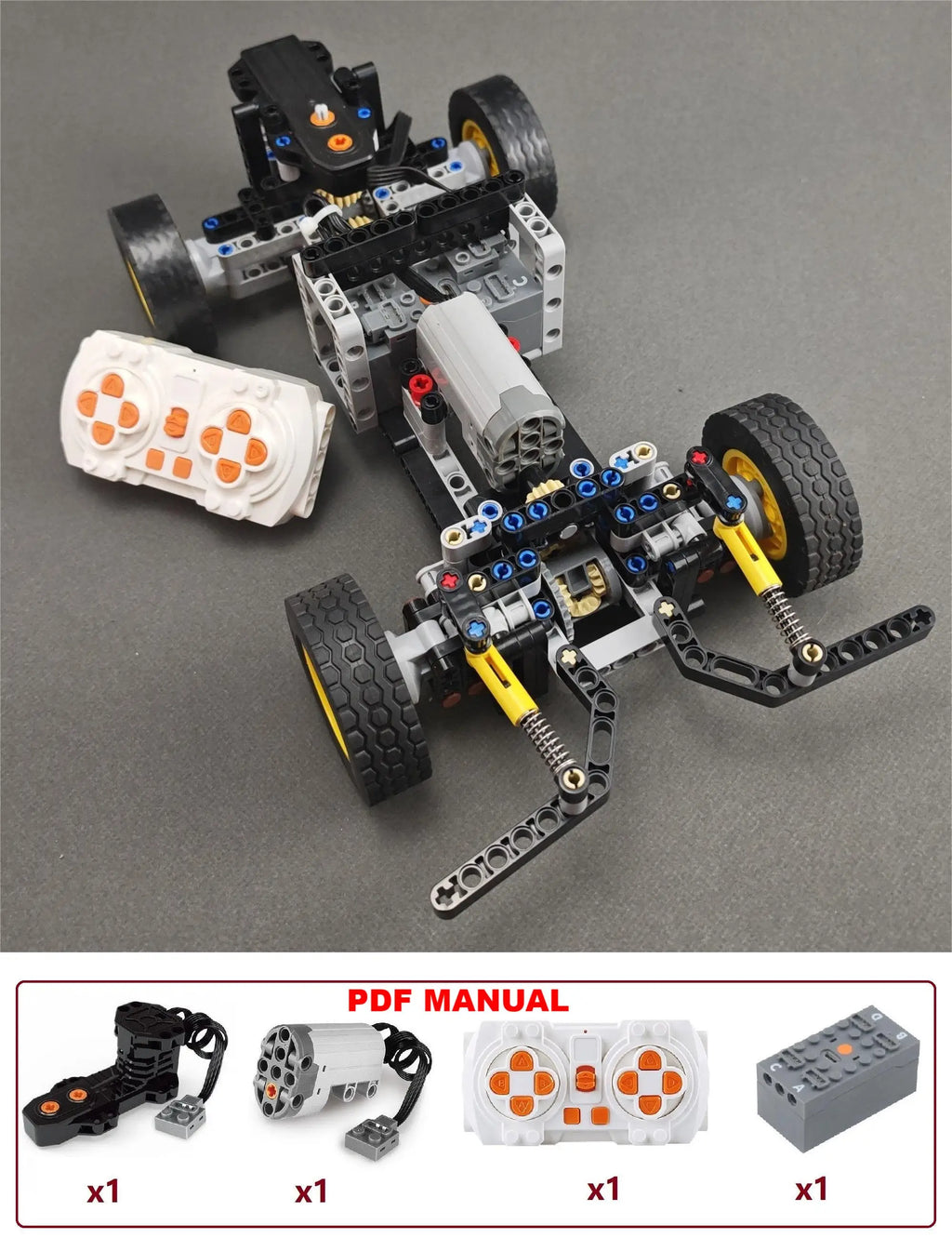 Drift Racing Car Technical Building Kit – view 7