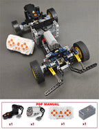 Drift Racing Car Technical Building Kit – view 7