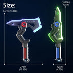2-in-1 LED Light-Up Sword & Axe Toy – view 5