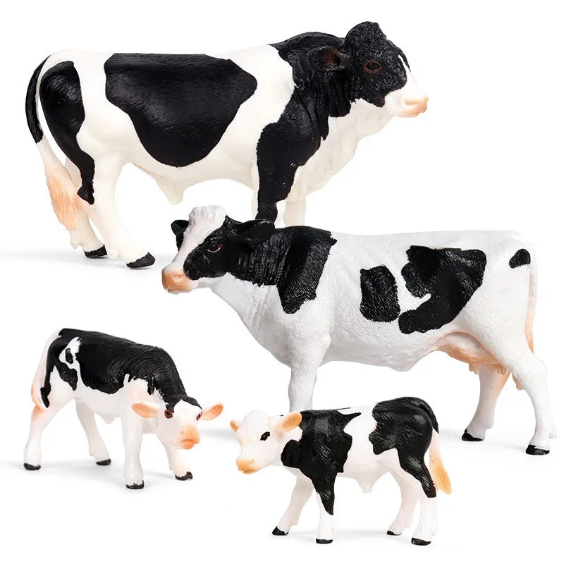 Realistic Cattle Cow & Bull Figurines – view 3