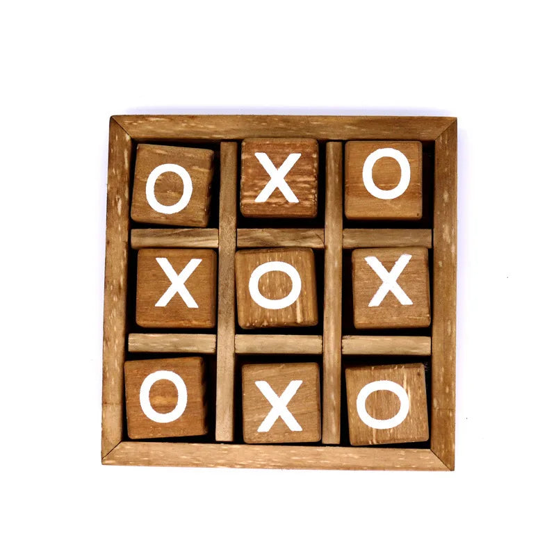 Wooden Tic Tac Toe XO Game – view 6