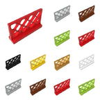 50PCS Brick Fence Pieces 1x4x2