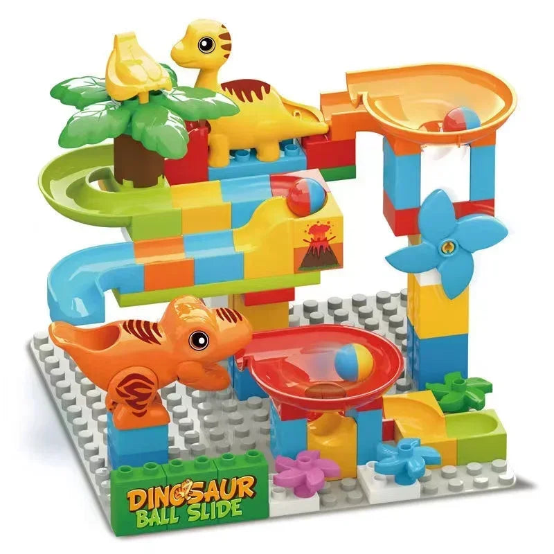 Large Block Marble Run Building Set – view 2