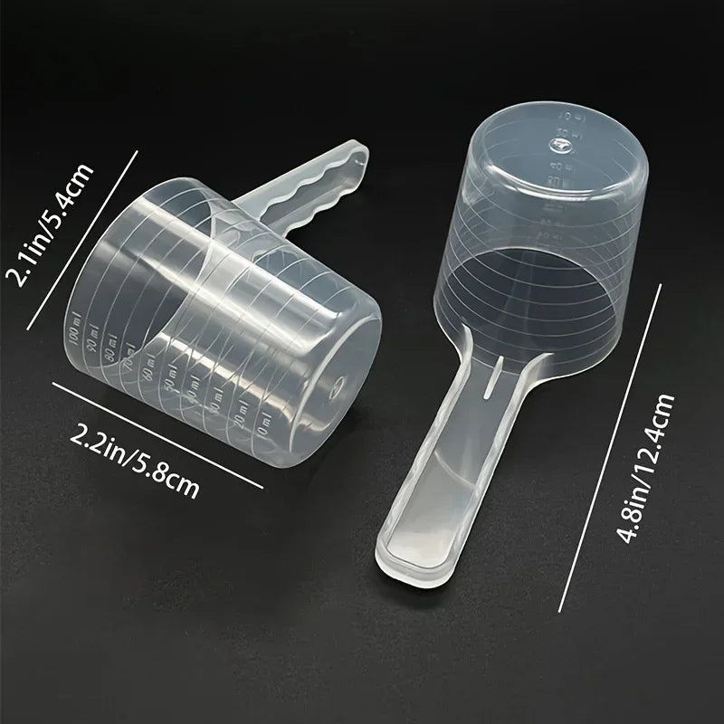 Pet Food Measuring Scoop with Scale – view 2