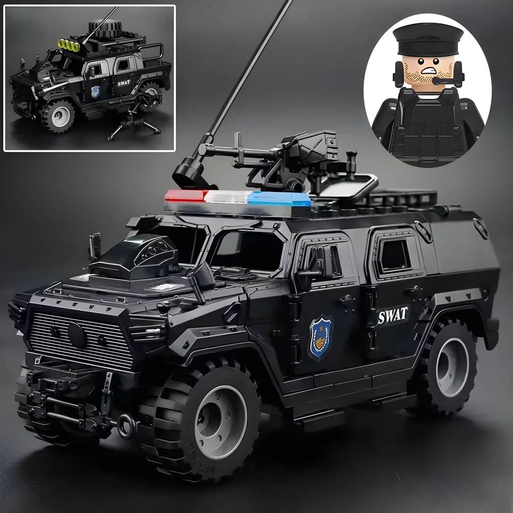 Army & Police Brick Figure Set