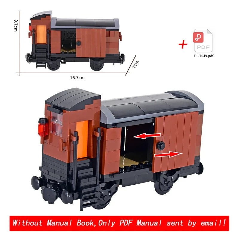 Brick Train Base, Wheels & Carriage Parts – view 5