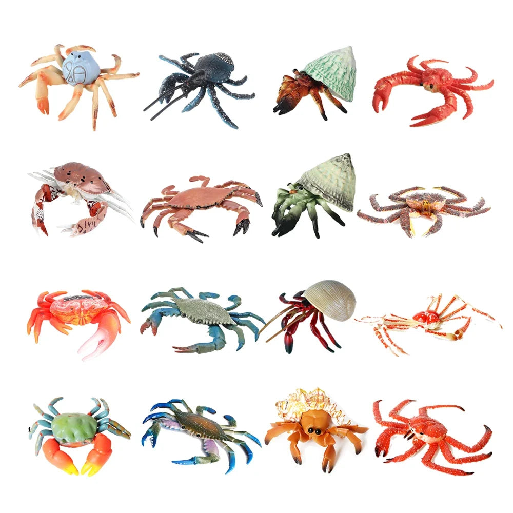 Marine Crab Animal Figurines