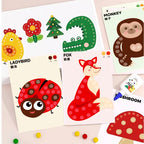 Furry Ball Paste Painting Craft Kit – view 3