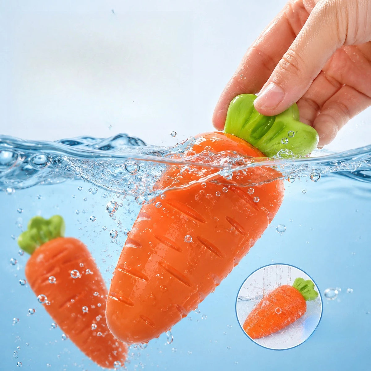 Squeaky Vegetable Dog Chew Toy – view 3