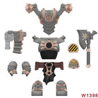 Skull Armor Building Block Figure – view 6