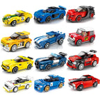 City Speed Racing Car Building Blocks