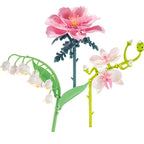 Brick Tulip & Rose Bouquet Building Set – view 16