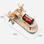 DIY Wooden Ship Model Science Kit