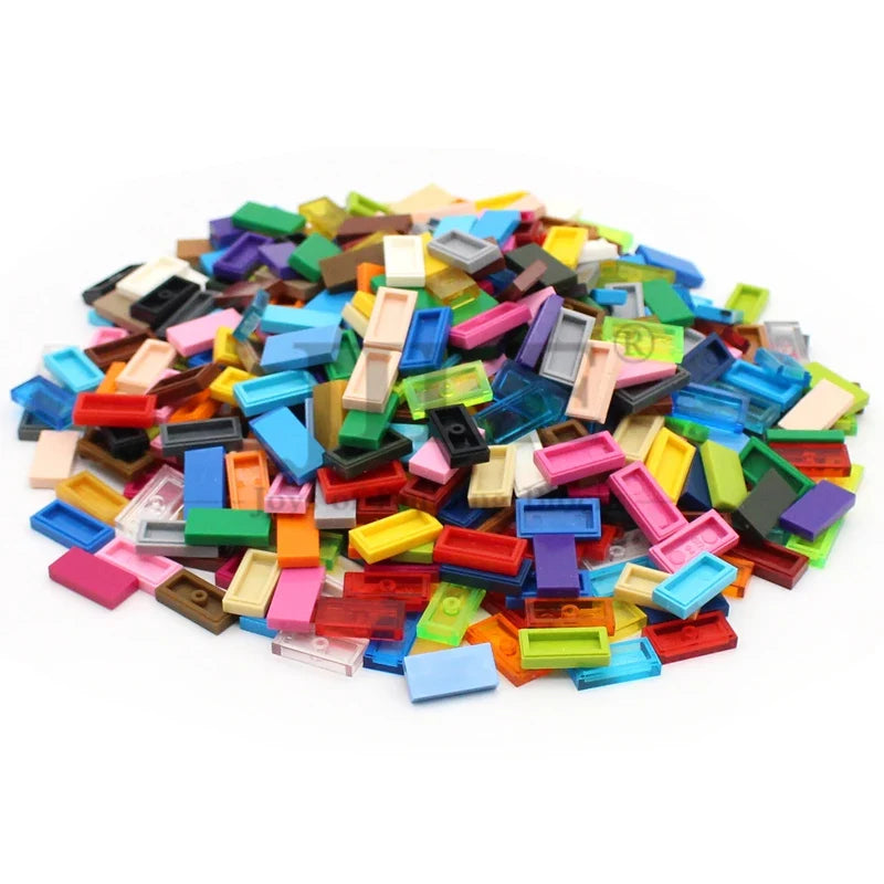 200PCS 1x2 Smooth Tiles Bulk Pack – view 29