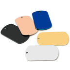 Blank Stainless Steel Dog ID Tags – view 5