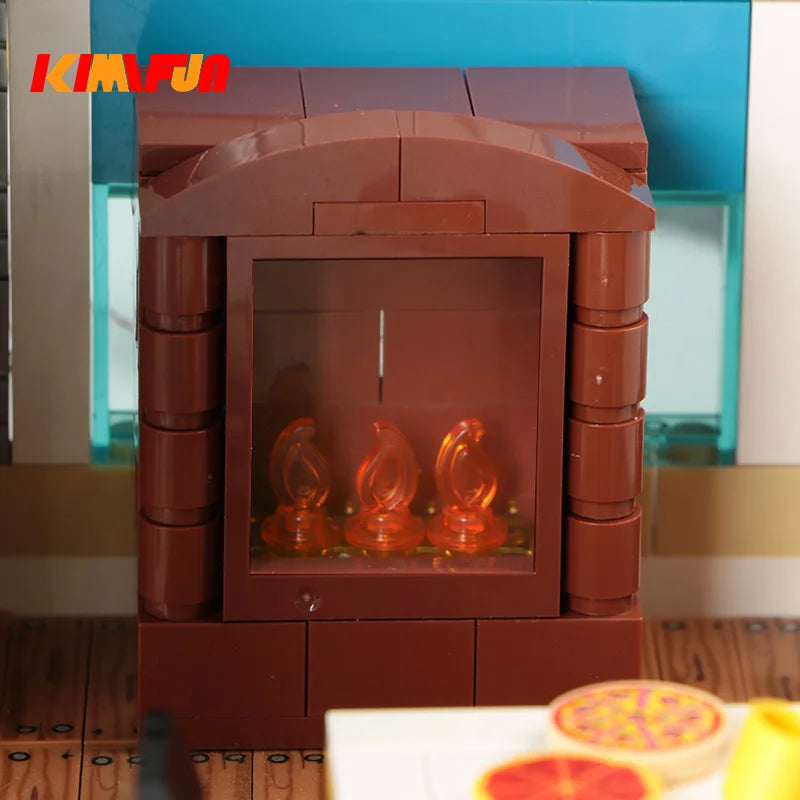 LED Barbecue & Fireplace Brick Set (USB) – view 4