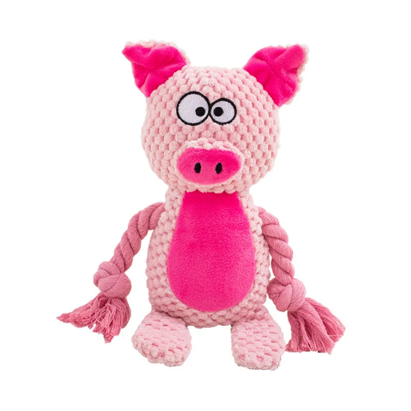 Cute Animal Rope Dog Toy – view 14