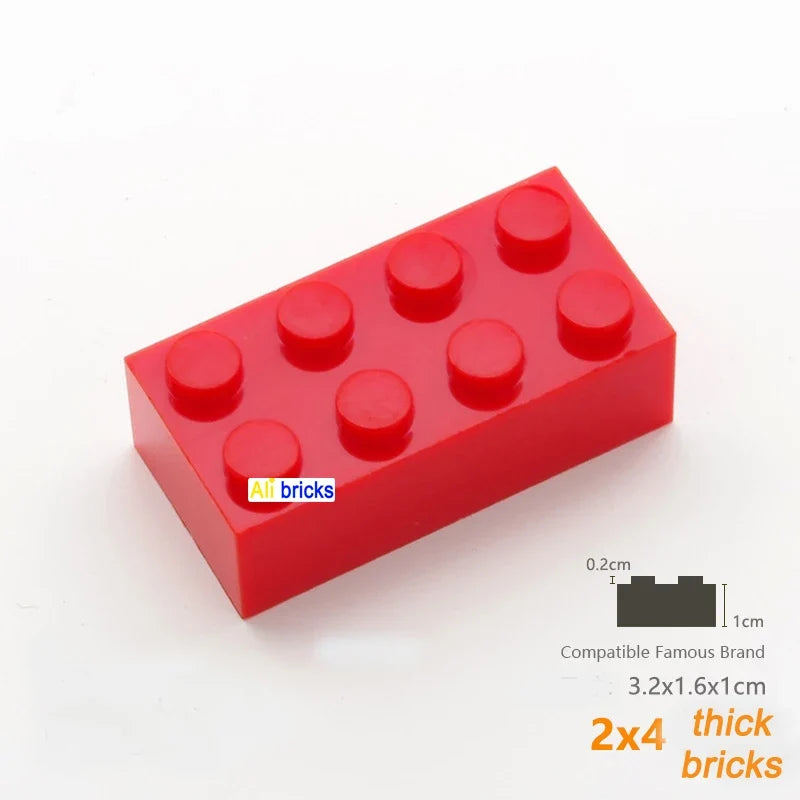 80PCS Classic 2x4 Building Bricks Bulk Set – view 13
