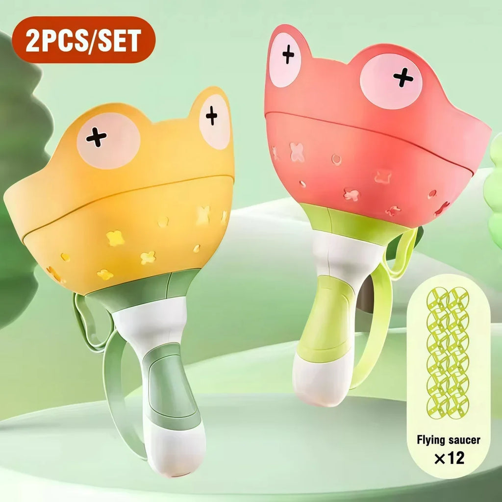 Pull String UFO Flying Disc Launcher – view 7