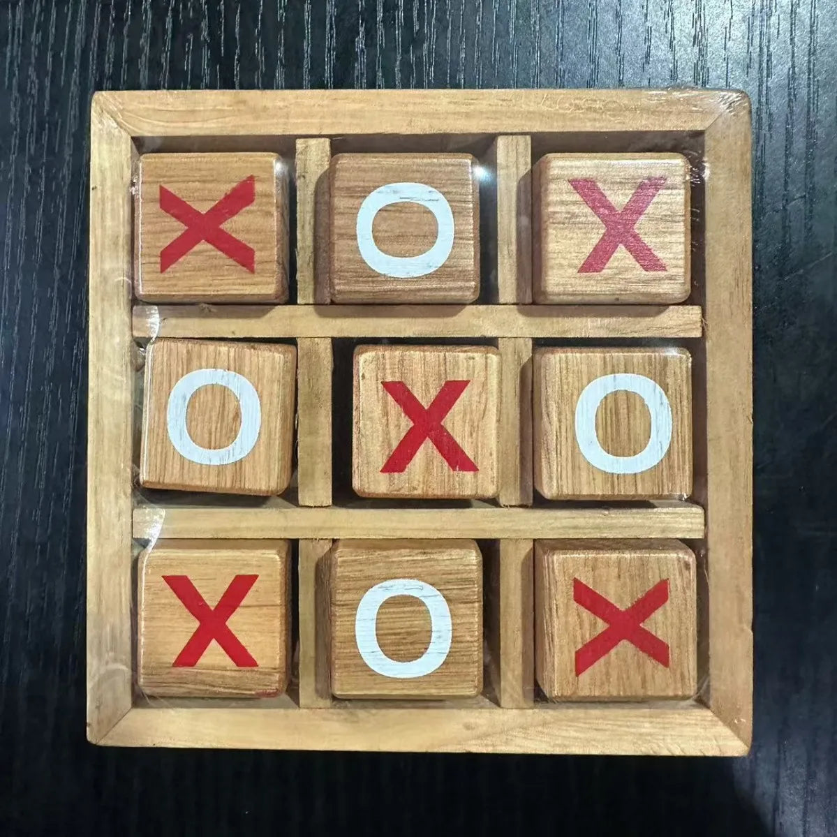 Wooden Tic Tac Toe XO Game – view 2