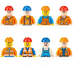 4cm Children Anime Figure Hero Building Blocks Kid Gift Assembling Toy Model Characters Figurine Bricks Boy Child Children Ninja