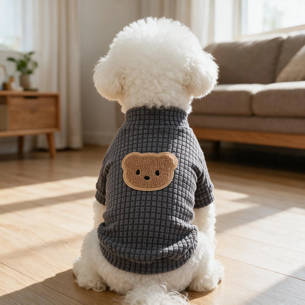 Waffle Knit Dog T-Shirt