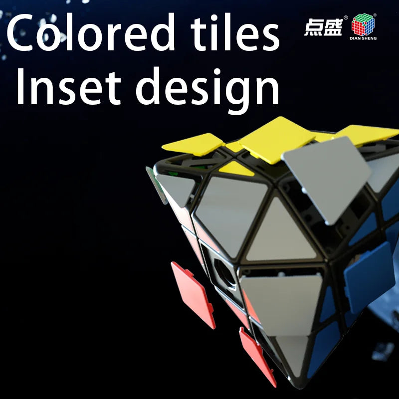 4-Corner Design Puzzle Cube – view 3