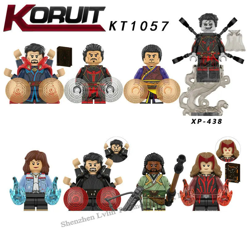 4cm Children Anime Figure Hero Building Blocks Kid Gift Assembling Toy Model Characters Figurine Bricks Boy Child Children Ninja
