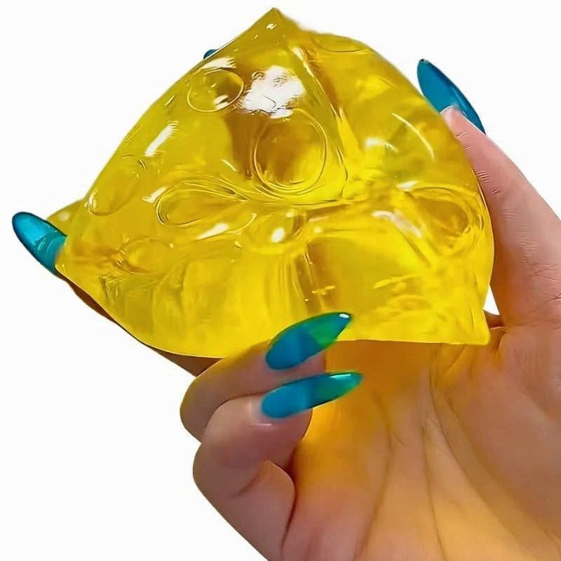 Cheese Mochi Squishy Fidget Toy – view 2