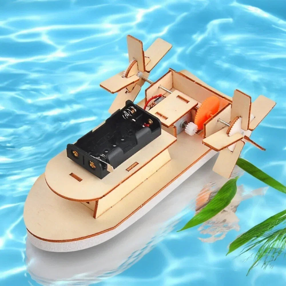 DIY Wooden Ship Model Science Kit – view 2