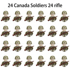 WWII Soldier Building Block Figures – view 57