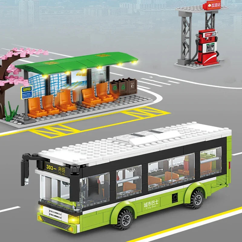London Double-Decker Bus Building Blocks – view 6