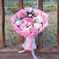 Cartoon Cat Plush Rose Bouquet – view 14