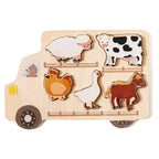 Montessori Wooden Animal Puzzle Board – view 8
