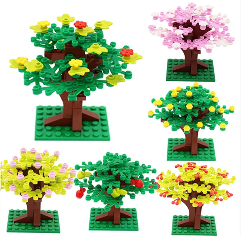 Brick Coconut Palm & Jungle Trees – view 2
