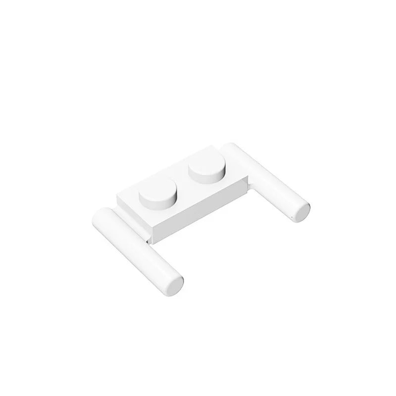 20PCS 1x2 Plates with Bar Handles – view 3
