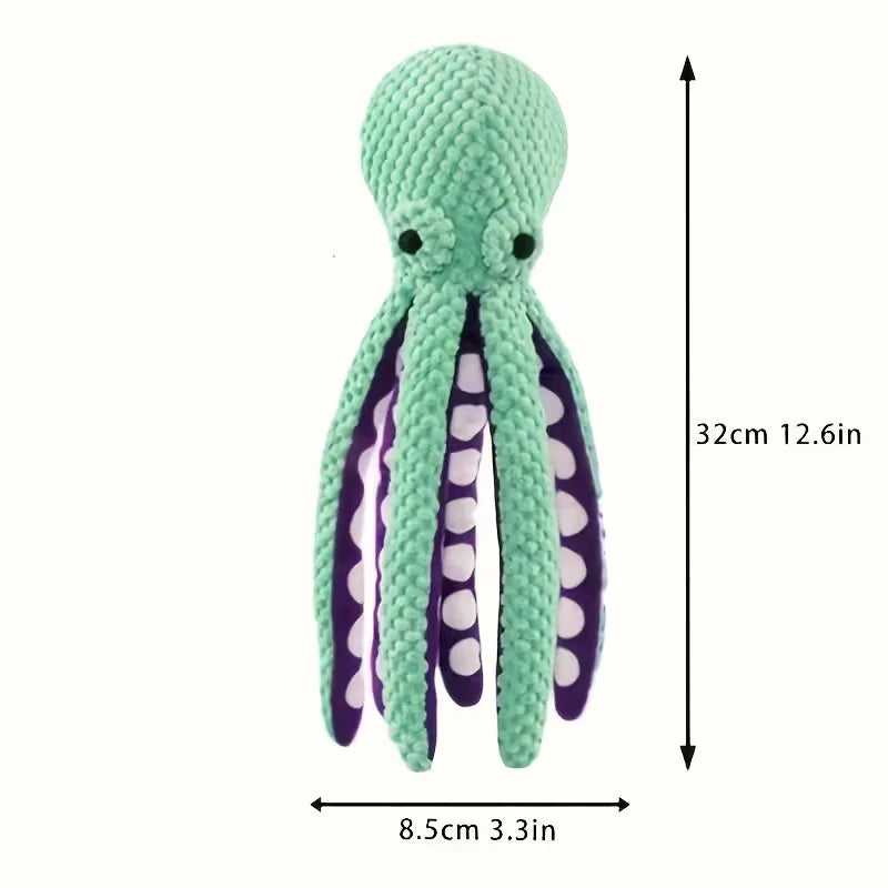 Plush Octopus Dog Toy – view 3