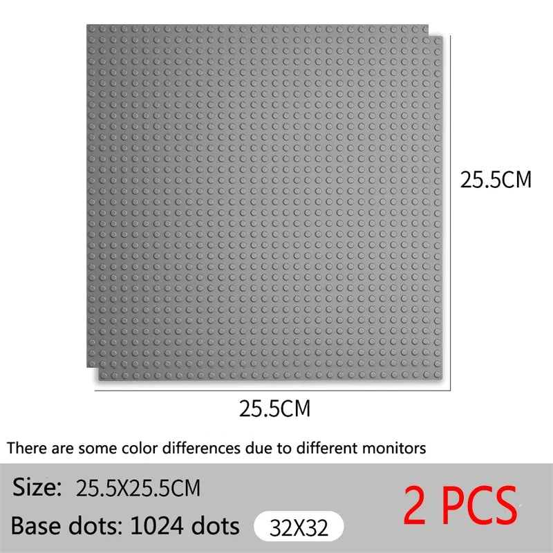 2PCS Building Brick Baseplates 32x32 – view 9
