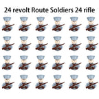24PCS WWII Army Brick Figures – view 44