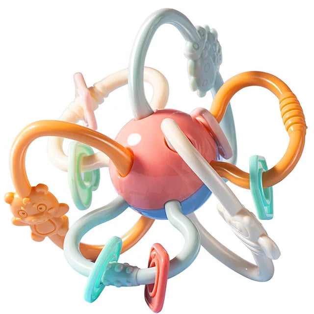 Baby Sensory Rattle & Silicone Teether – view 9