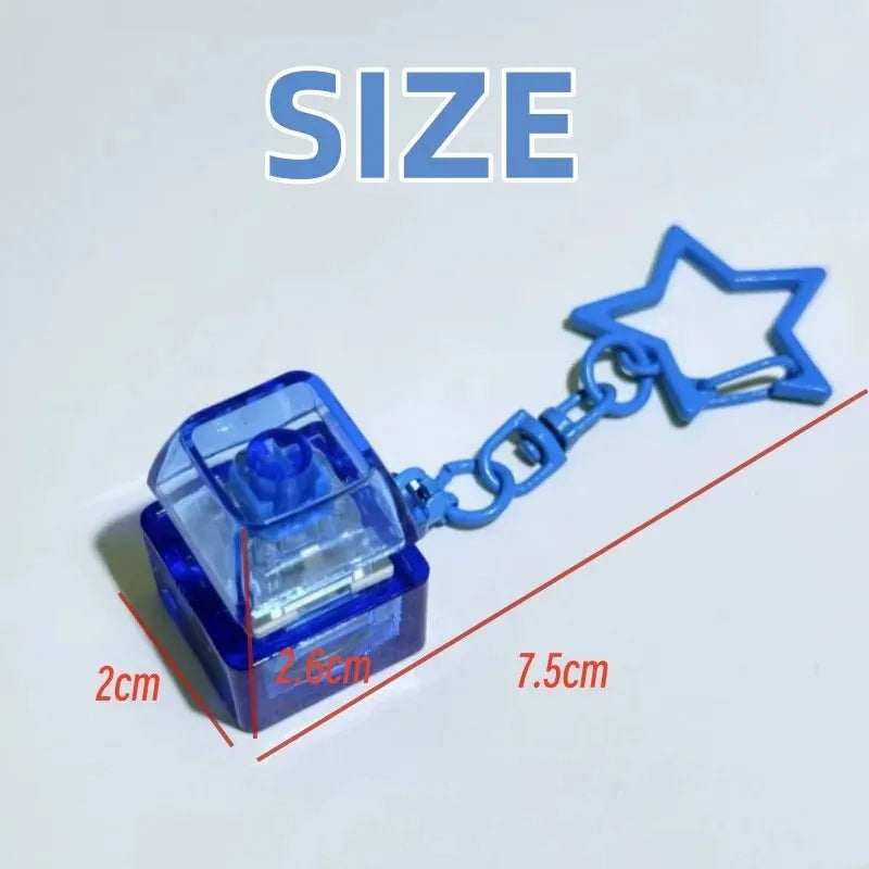 Mechanical Keyboard Button Keychain Fidget – view 5