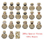 Army & Police Brick Figure Set – view 20