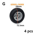 Technical Tires & Wheel Hubs Brick Parts – view 41